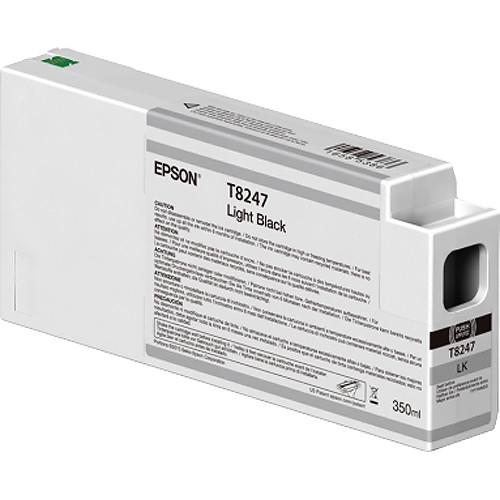 Epson T824700 UltraChrome HD Light Black Ink Cartridge