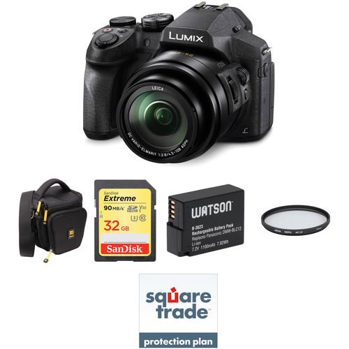 Panasonic Lumix DMC-FZ300 Digital Camera Deluxe Kit