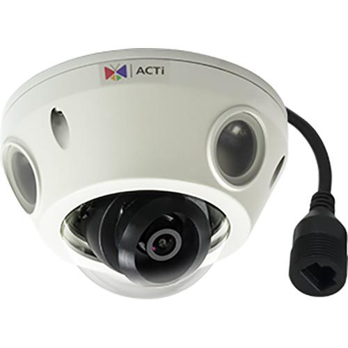 ACTi 2MP Outdoor Mini Dome Camera with 2.55mm Fixed Lens and RJ-45 Connector