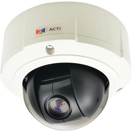ACTi 4MP Day Night Outdoor PTZ Dome Camera with 4.9-49mm Varifocal Lens