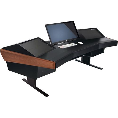 Argosy Dual 15 Workstation Desk with Two DR800 Front 8 RU