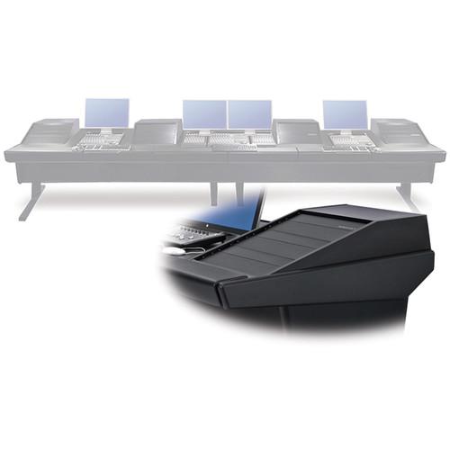 Argosy V4RGE Universal Workstation Desk with Four VR1503 15U Upper, 3U Rear Module