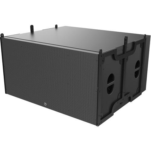 Atlas Sound A-Line AL218A-B - Dual 18" Powered Subwoofer Enclosure