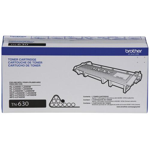 Brother TN630 Standard Yield Black Toner Cartridge