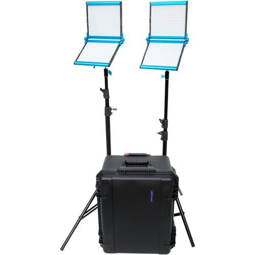 Dracast Silver Series Foldable LED1000 Bi-Color 2-Light Kit