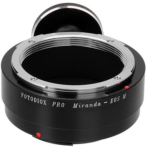FotodioX Pro Lens Mount Adapter for Miranda-Mount Lens to Canon EF-M Mount Camera