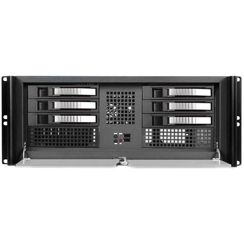 iStarUSA D416-B6SL-SL 4U Compact Stylish Rackmountable Chassis Kit