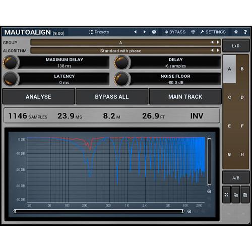 MeldaProduction MAutoAlign - Automatic Delays and Phase Inversions Plug-In