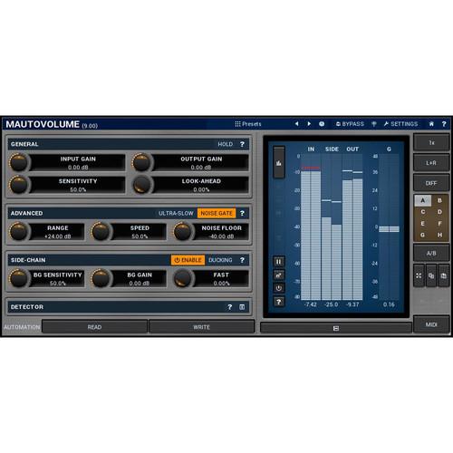 MeldaProduction MAutoVolume - Automatic Gain Riding Plug-In