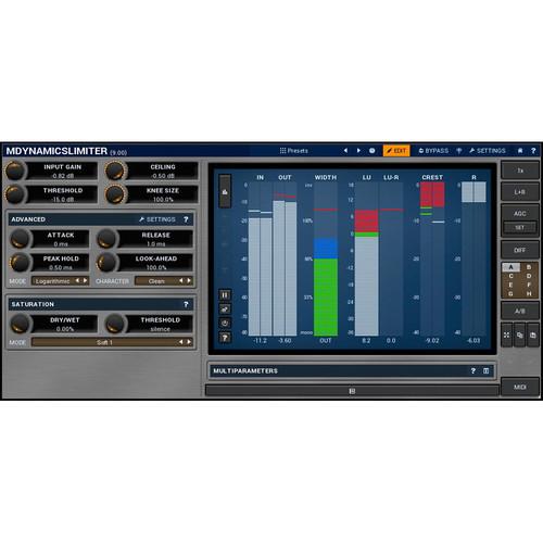 MeldaProduction MDynamicsLimiter - Transparent Loudness Plug-In