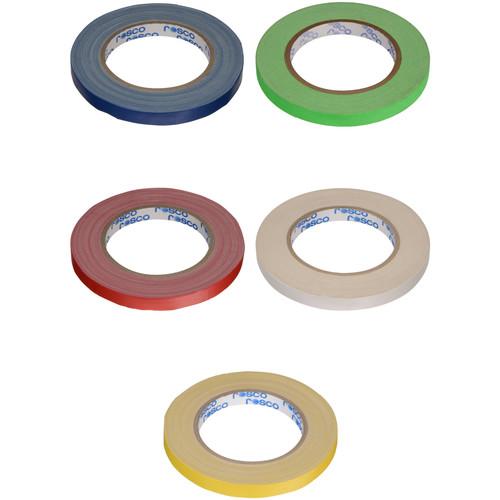 Rosco GaffTac Spike Tape - Assorted Colors - 5 Pack