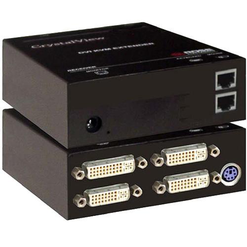 Rose Electronics CrystalView DVI Dual-Head USB over CATx Extender Kit