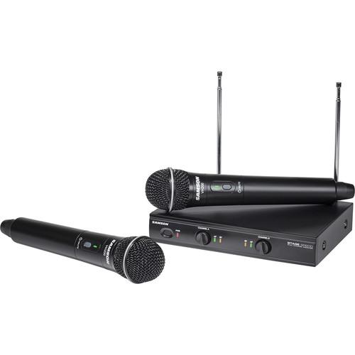 Samson Stage 200 Dual-Channel Handheld VHF Wireless System