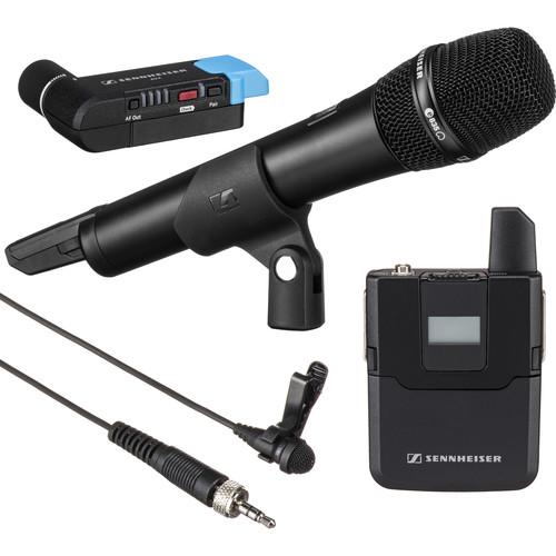 Sennheiser AVX-Combo SET Digital Camera-Mount Wireless Combo Microphone System