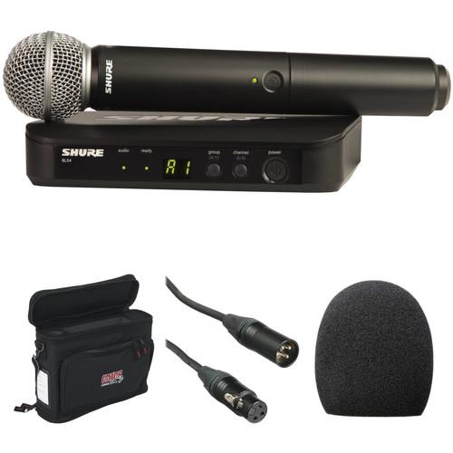 Shure BLX24 SM58 Vocal Wireless System Basic Kit