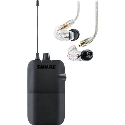 Shure PSM300 Beltpack Receiver & SE215 In-Earphone Kit
