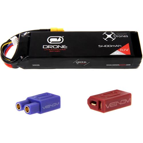 Venom Group 15C 3S 5400mAh 11.1V LiPo Drone Battery with Uni 2.0 Plug