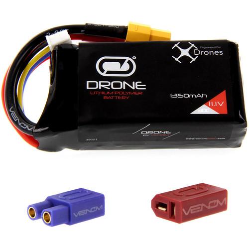 Venom Group 30C 3S 1350mAh 11.1V LiPo Drone Battery with Uni 2.0 Plug