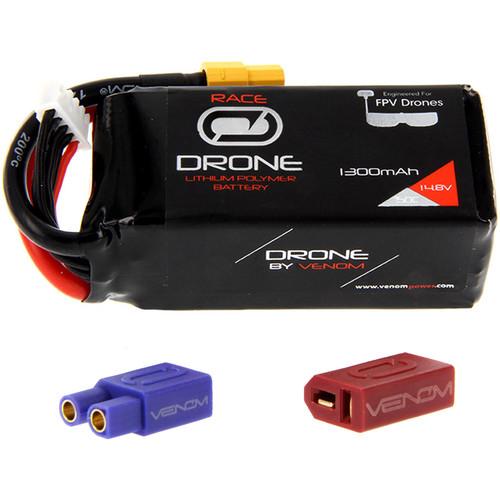 Venom Group 50C 1300mAh 4S 14.8V FPV Drone Racing LiPo Battery