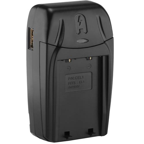 Watson Compact AC DC Charger for EN-EL1 or NP-800 Battery