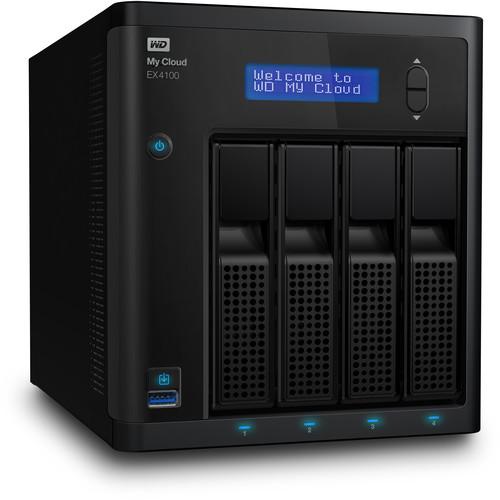 WD My Cloud Expert Series EX4100 8TB 4-Bay NAS Server