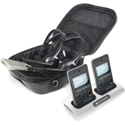 Williams Sound DWS PCS 2 300 Personal Communication System 2 with 2 DLT 300 Transceivers