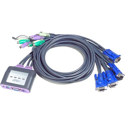 ATEN CS64A 4-Port PS 2 KVM Switch