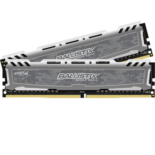 Ballistix 32GB Ballistix Sport DDR4 2400 MHz UDIMM Memory Module Kit