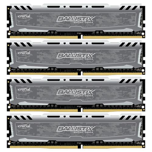 Ballistix 64GB Ballistix Sport DDR4 2400 MHz UDIMM Memory Module Kit