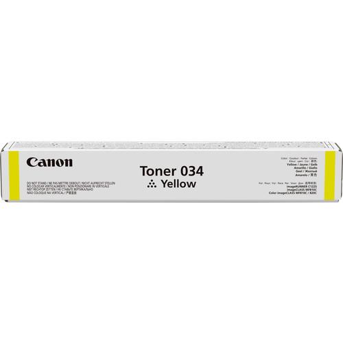 Canon 034 Yellow Toner Cartridge