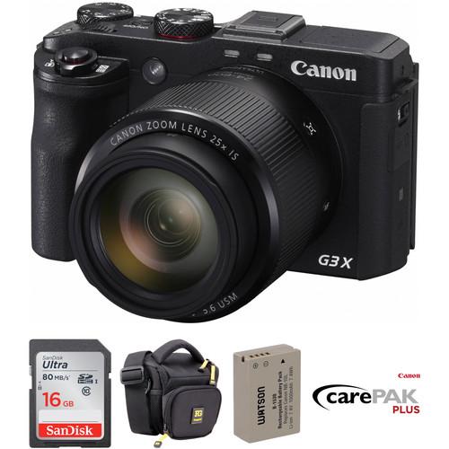 Canon PowerShot G3 X Digital Camera Deluxe Kit