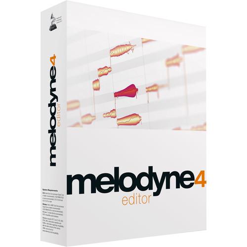 Celemony Melodyne Editor 4 - Polyphonic Pitch Shifting Time Stretching Software