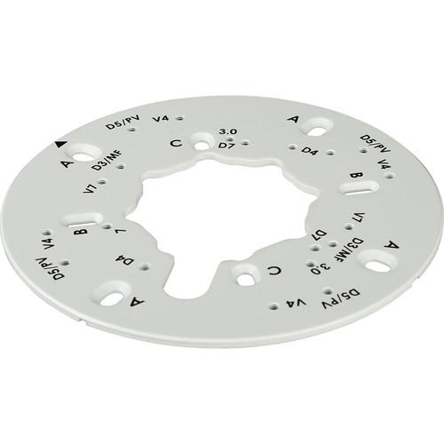 Digital Watchdog Electronic Gang Box Converter Plate for Select Dome Cameras 