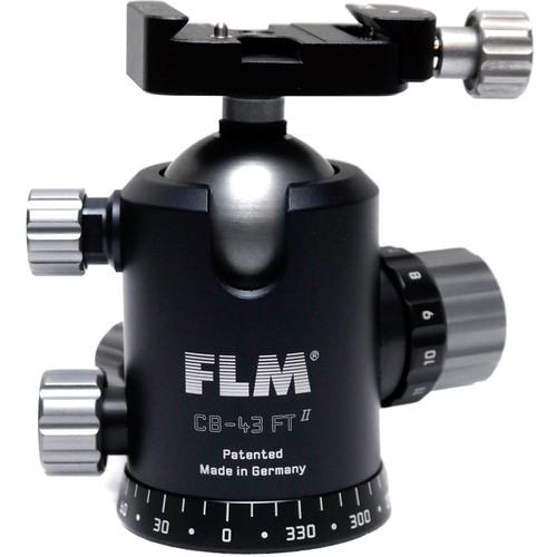 FLM CB-43FTR Professional FT Series Ball Head with SRB-40 QR Clamp