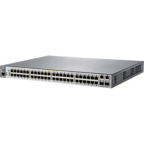 HP 2530-48-PoE 48-Port Layer 2 Ethernet Switch with Two SFP Slots