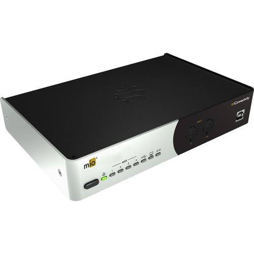 iConnectivity mio4 4-Input 4-Output USB MIDI Interface with Ethernet Connectivity