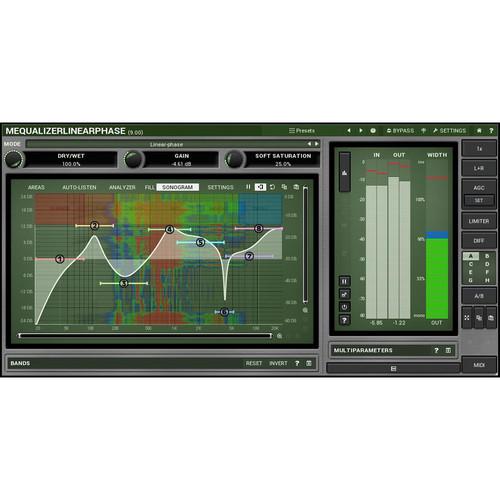 MeldaProduction MEqualizerLinearPhase - Linear Phase EQ Plug-In