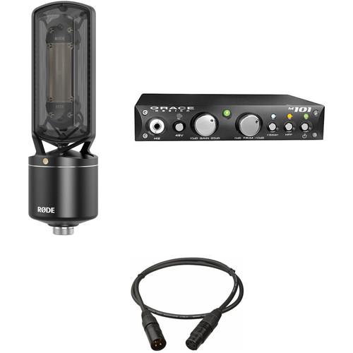 Rode NTR Active Ribbon Microphone and Grace Design M101 Preamp Kit