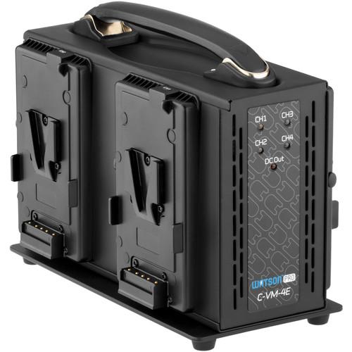 Watson Pro Quad Position Li-Ion Simultaneous Battery Charger