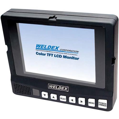 Weldex WDL-7002M 7" Color TFT LCD Monitor with Built-In Speaker Composite and VGA Input