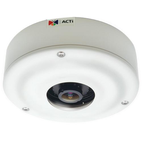ACTi I73 6MP Day Night Outdoor PoE Network Hemispheric Dome Camera with 1.3mm Fixed Lens