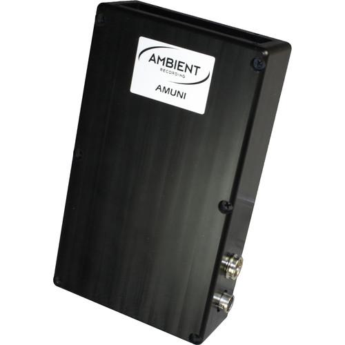 Ambient Recording AMUNI Hirose 4-Pin to TA5 Male Receiver Slot with 25-Pin D-Sub Connector