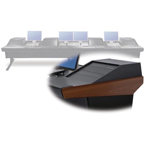 Argosy V4RGE Universal Workstation Desk with Four VR1003 10U Front, 3U Rear Module