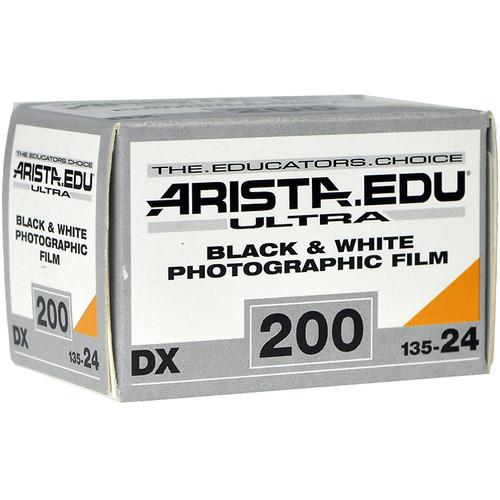 Arista EDU Ultra 200 Black and White Negative Film