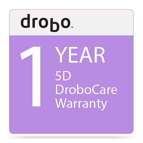 Drobo 1-Year DroboCare Renewal Warranty for the Drobo 5D and 5Dt