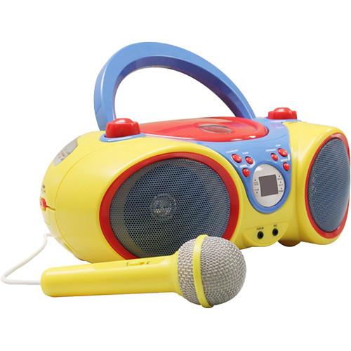 HamiltonBuhl Kids Audio CD Player and Karaoke Machine