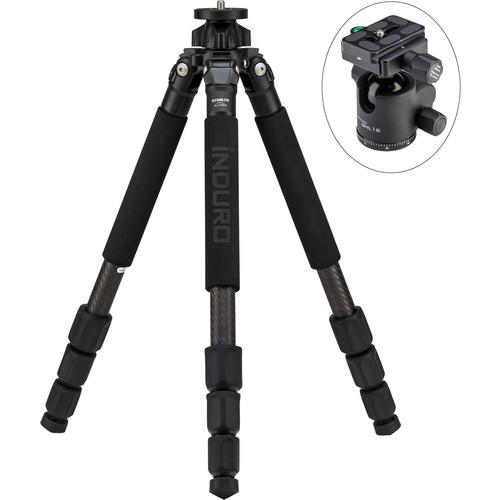 Induro CLT104 Classic Series 1 Stealth Carbon Fiber Tripod with BHL1S Ball Head Kit