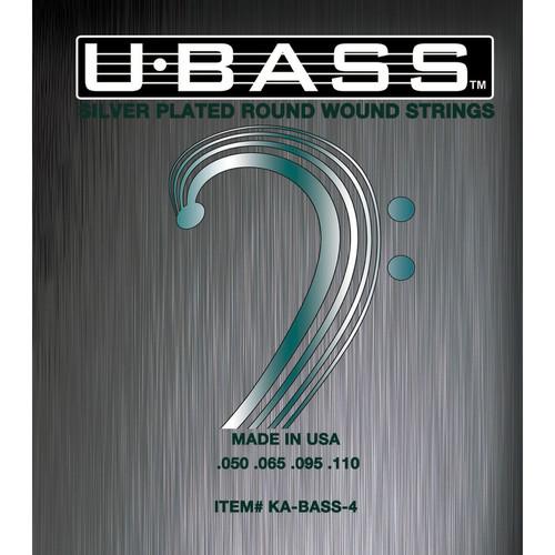 KALA Silver-Plated Roundwound U-Bass Strings