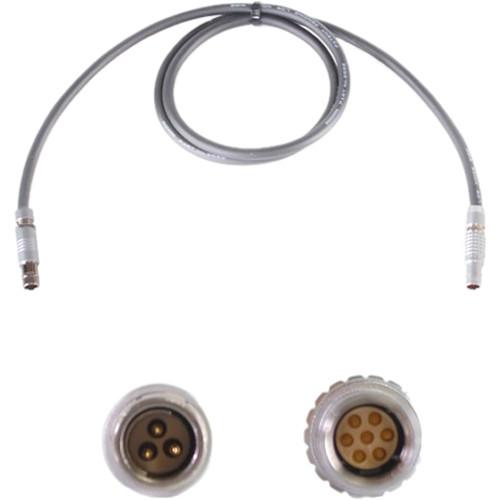 Nebtek ARRI3 3-Pin Male Fischer to 7-Pin Male LEMO MicroLite Transmitter Power Cable