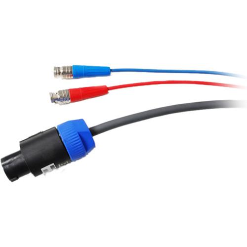 Nebtek PAVLOOM-SPKV2-75 Speak-On Loomed with 2 HD-SDI BNC Cable
